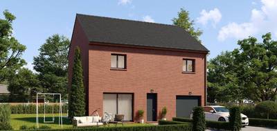 Programme terrain + maison à Ostricourt en Nord (59) de 96 m² à vendre au prix de 269000€ - 1