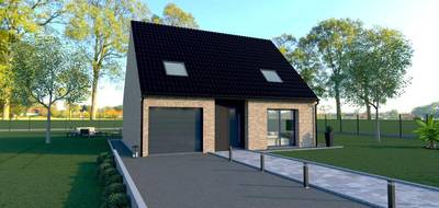 Programme terrain + maison à Saint-Augustin en Pas-de-Calais (62) de 100 m² à vendre au prix de 271900€ - 1