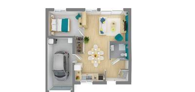 Programme terrain + maison à Cubjac-Auvézère-Val d'Ans en Dordogne (24) de 95 m² à vendre au prix de 202835€ - 2