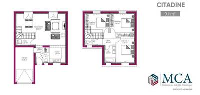 Programme terrain + maison à Saint-Michel-de-Rieufret en Gironde (33) de 90 m² à vendre au prix de 288000€ - 4