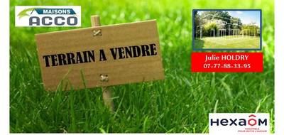 Terrain seul à Saujon en Charente-Maritime (17) de 417 m² à vendre au prix de 72000€ - 1