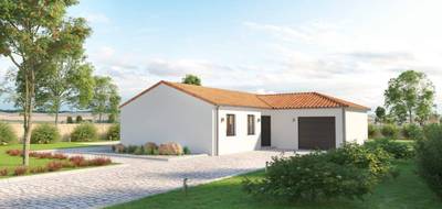 Programme terrain + maison à Pont-Saint-Martin en Loire-Atlantique (44) de 80 m² à vendre au prix de 314403€ - 1