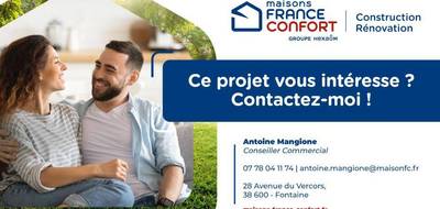 Programme terrain + maison à La Rivière en Isère (38) de 100 m² à vendre au prix de 333400€ - 4