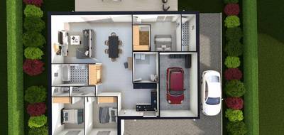 Programme terrain + maison à Arçay en Cher (18) de 112 m² à vendre au prix de 247200€ - 4