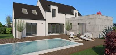 Programme terrain + maison à Saint-Antoine-du-Rocher en Indre-et-Loire (37) de 140 m² à vendre au prix de 514900€ - 2