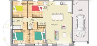 Programme terrain + maison à Surville en Eure (27) de 92 m² à vendre au prix de 188400€ - 4