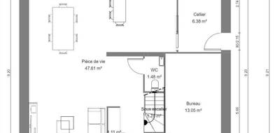 Programme terrain + maison à Cuvillers en Nord (59) de 110 m² à vendre au prix de 270000€ - 3