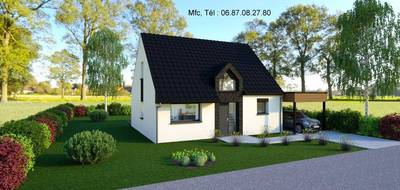 Programme terrain + maison à Noyelles-lès-Vermelles en Pas-de-Calais (62) de 90 m² à vendre au prix de 190102€ - 1