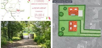 Terrain seul à Gruson en Nord (59) de 727 m² à vendre au prix de 274000€ - 1