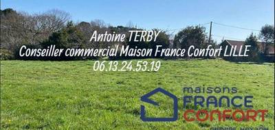 Terrain seul à Fleurbaix en Pas-de-Calais (62) de 488 m² à vendre au prix de 137000€ - 1