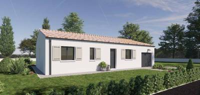 Programme terrain + maison à Foussignac en Charente (16) de 84 m² à vendre au prix de 205850€ - 1