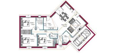 Programme terrain + maison à Saint-Michel-de-Rieufret en Gironde (33) de 135 m² à vendre au prix de 324000€ - 4