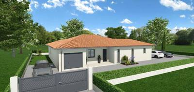 Programme terrain + maison à Saint-Didier-sur-Chalaronne en Ain (01) de 95 m² à vendre au prix de 256300€ - 1