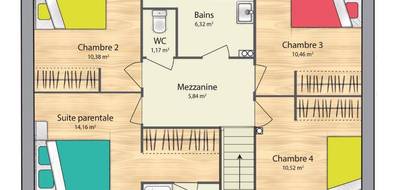 Programme terrain + maison à Étampes en Essonne (91) de 124 m² à vendre au prix de 302800€ - 4