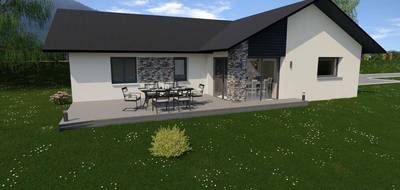 Programme terrain + maison à Charnècles en Isère (38) de 95 m² à vendre au prix de 365800€ - 1