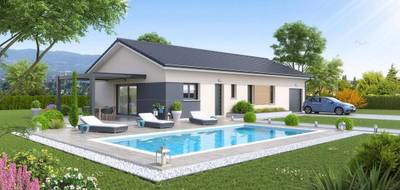 Programme terrain + maison à Peyrieu en Ain (01) de 75 m² à vendre au prix de 277601€ - 1