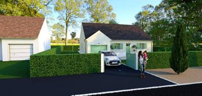 Programme terrain + maison à Lorrez-le-Bocage-Préaux en Seine-et-Marne (77) de 82 m² à vendre au prix de 206000€ - 1