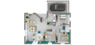 Programme terrain + maison à Costaros en Haute-Loire (43) de 85 m² à vendre au prix de 171494€ - 4