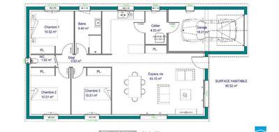 Programme terrain + maison à Saint-Gence en Haute-Vienne (87) de 90 m² à vendre au prix de 213000€ - 3