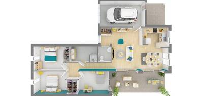 Programme terrain + maison à Ferrières en Charente-Maritime (17) de 103 m² à vendre au prix de 277405€ - 4