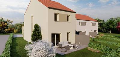 Programme terrain + maison à Rodemack en Moselle (57) de 99 m² à vendre au prix de 348391€ - 2