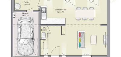 Programme terrain + maison à Salins en Seine-et-Marne (77) de 80 m² à vendre au prix de 257800€ - 4