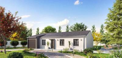 Programme terrain + maison à La Chapelle-d'Aligné en Sarthe (72) de 100 m² à vendre au prix de 202708€ - 1