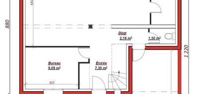 Programme terrain + maison à Chartres en Eure-et-Loir (28) de 115 m² à vendre au prix de 381135€ - 3