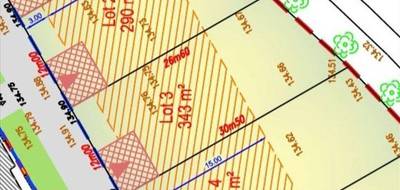 Terrain seul à Dreux en Eure-et-Loir (28) de 343 m² à vendre au prix de 57782€ - 3