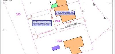 Terrain seul à Frontignan en Hérault (34) de 396 m² à vendre au prix de 172000€ - 2