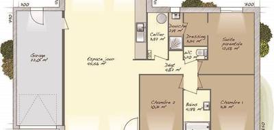 Programme terrain + maison à Fécamp en Seine-Maritime (76) de 100 m² à vendre au prix de 262500€ - 4