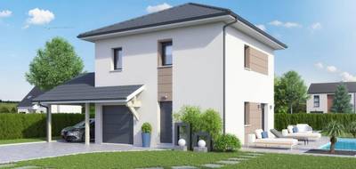 Programme terrain + maison à Marnaz en Haute-Savoie (74) de 105 m² à vendre au prix de 443663€ - 1