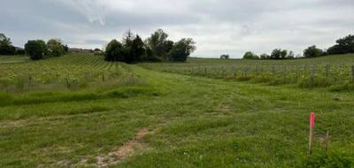 Terrain seul à Cadillac-en-Fronsadais en Gironde (33) de 500 m² à vendre au prix de 95000€ - 1