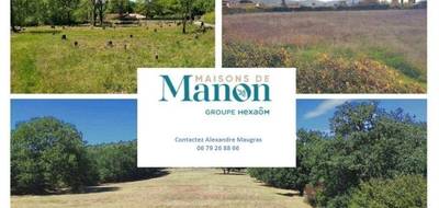 Terrain seul à Roquebrune-sur-Argens en Var (83) de 1036 m² à vendre au prix de 280000€ - 3