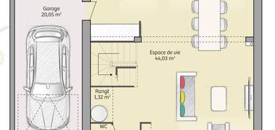 Programme terrain + maison à Grosley-sur-Risle en Eure (27) de 91 m² à vendre au prix de 185000€ - 4