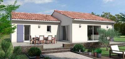 Programme terrain + maison à Burlats en Tarn (81) de 90 m² à vendre au prix de 200081€ - 1