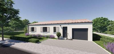 Programme terrain + maison à Châteaubernard en Charente (16) de 80 m² à vendre au prix de 193500€ - 1