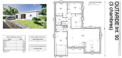 Programme terrain + maison à Longeville-sur-Mer en Vendée (85) de 90 m² à vendre au prix de 295000€ - 3