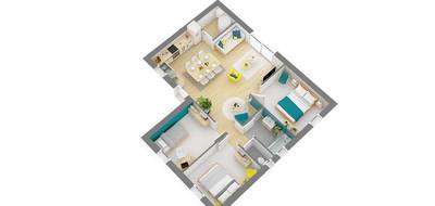 Programme terrain + maison à Saintes en Charente-Maritime (17) de 75 m² à vendre au prix de 214299€ - 4