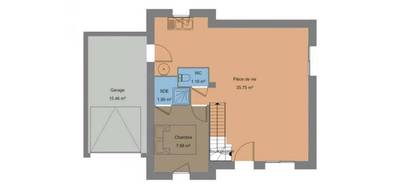 Programme terrain + maison à Calorguen en Côtes-d'Armor (22) de 89 m² à vendre au prix de 213862€ - 4