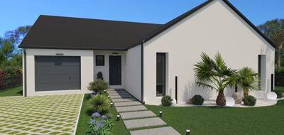 Programme terrain + maison à Chédigny en Indre-et-Loire (37) de 90 m² à vendre au prix de 209900€ - 1