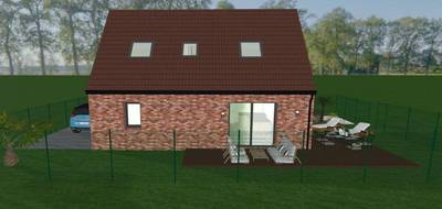 Programme terrain + maison à Hénin-Beaumont en Pas-de-Calais (62) de 83 m² à vendre au prix de 192975€ - 2