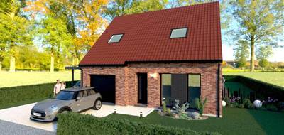 Programme terrain + maison à Fleurbaix en Pas-de-Calais (62) de 90 m² à vendre au prix de 332000€ - 2