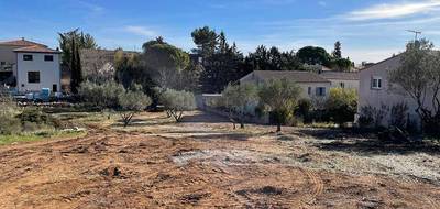 Terrain seul à Cournonterral en Hérault (34) de 350 m² à vendre au prix de 219000€ - 1