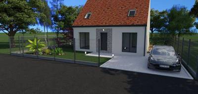 Programme terrain + maison à Milly-la-Forêt en Essonne (91) de 90 m² à vendre au prix de 317000€ - 1