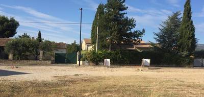 Terrain seul à Sainte-Cécile-les-Vignes en Vaucluse (84) de 590 m² à vendre au prix de 129000€ - 1