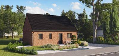 Programme terrain + maison à Auchy-les-Mines en Pas-de-Calais (62) de 60 m² à vendre au prix de 203000€ - 1