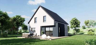 Programme terrain + maison à Bischwihr en Haut-Rhin (68) de 110 m² à vendre au prix de 327900€ - 2