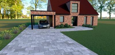 Programme terrain + maison à Sailly-lez-Lannoy en Nord (59) de 100 m² à vendre au prix de 473400€ - 1