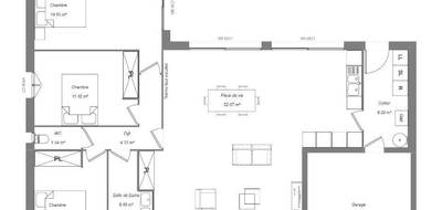 Programme terrain + maison à Saint-Marcel en Indre (36) de 110 m² à vendre au prix de 236500€ - 4